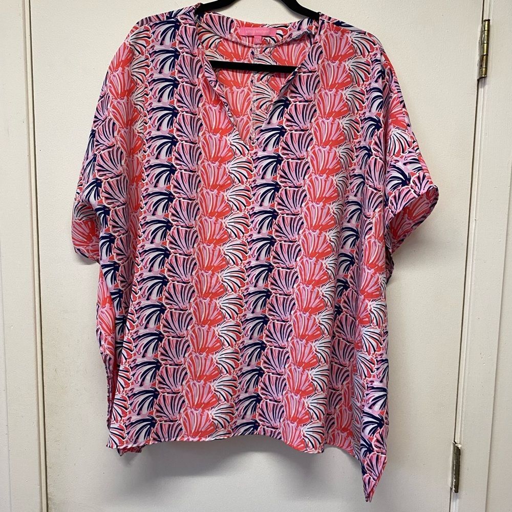 Women’s Simply Southern XL Colorful Pop Over Top